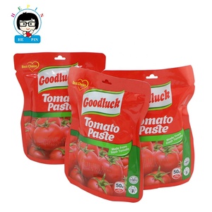 Wholesale OEM Order <strong>50G</strong> Bags Packaging Pasto Sauce OEM Buyer's Brand <strong>Tomato</strong> <strong>Paste</strong>