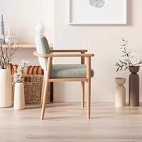 Chaise de salle à manger moderne en bois massif, fauteuil rembourré en bois pour restaurant, hôtel, café, villa, fabricant de meubles pour la maison, OEM ODM