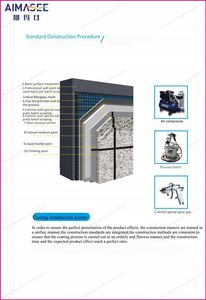 <span class=keywords><strong>Peinture</strong></span> de haute stabilité pour l'extérieur, à base d'eau et de sable, pour les maisons, adaptée aux environnements climatiques extrêmes - Product Image 2