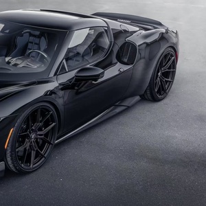 ชุดแต่งคาร์บอนไฟเบอร์สำหรับ Ferrari 296 รุ่นอัพเกรด FY Style ประกอบด้วยลิ้นกันชนหน้า ดิฟฟิวเซอร์ สปอยเลอร์ และสเกิร์ตข้าง - Product Image 3