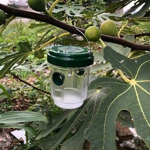 New Solar-Powered Cylindrical <b>Three</b>-Color Scientifically Designed Rainproof Durable Wasp Trap for Farm - Product Image 2