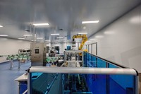 Projet clé en main automatisé de LVP avec système CIP/SIP et système de stérilisation