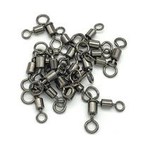 Kombinasi Swivel Putar Segitiga Air Asin untuk Memancing, Konektor Alat Pancing Swivel Barel Ganda 3 Arah