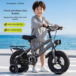 Nuova Bicicletta per Bambini, Bici per Bambini Piccoli, Bici per Ragazzi dai 3 ai 6 Anni, Bici per Ragazze con Rotelle, Ruote da 16 Pollici, Giocattolo Cavalcabile per Bambini - Product Image 4