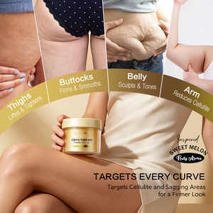 <span class=keywords><strong>Crema</strong></span> Modellante Corpo Anti-Cellulite con Nano Oro, <span class=keywords><strong>Gel</strong></span> Rassodante Criotermostimolante Private Label, Produzione OEM per Cosce e Pancia - Product Image 3