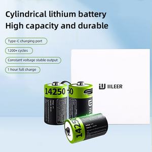 Batería Recargable de Iones de Litio IILEER 14250 de 280 mAh y 1036 mWh, 3.7 V, Tipo C, con Cable Tipo C para Juguetes de Control Remoto - Product Image 2