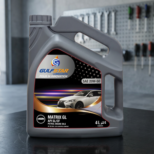 น้ำมันเครื่องรถยนต์นั่งส่วนบุคคล gulfstar Matrix GL สำหรับเครื่องยนต์เบนซินและดีเซล - Product Image 3