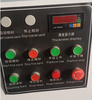 Machine de polissage et de débavurage entièrement automatique pour barres plates métalliques, 400 mm, 600 mm, 800 mm, moteur 4 kW