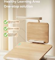 Lampe d'étude professionnelle YD-20Pro+ à prix d'usine avec support de lecture réglable et pliable en bois pour cours en ligne 202