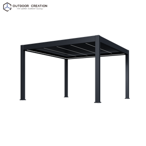 Parasol de jardin/balcon autoportant de haute qualité, écologique, résistant au vent et à l'eau, motorisé ou manuel - Product Image 1