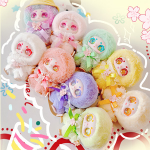 ตุ๊กตาเชอร์รี่บลอสซั่มสาวน้อยแสนหวาน ชุด 8 ชิ้น พวงกุญแจตกแต่ง ของสะสม ของขวัญสำหรับเด็ก - Product Image 1