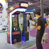 Machine de boxe personnalisable, soulagement du stress, mesure de la force, arcade, Dragon Punch, jeu de matériel à pièces, pour une seule personne