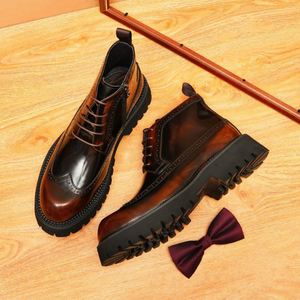 High-End Luxury Cowhide Practical and Luxury Latest Style Fashionable Italian Style Business Formal Men's Shoes - Product Image 2