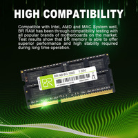 BR Wholesale RAM DDR3 8GB with Best Quality DDR3 4GB 8GB 1600 Memory for Laptop Notebook Sodimm