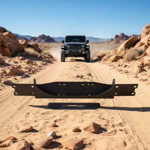 Support de treuil pour Jeep Wrangler JL JLU 2018-2023, fixation en acier pour attelage de remorque - Product Image 2