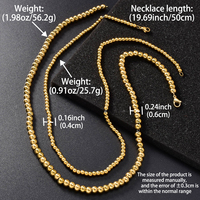 Collier tendance en acier inoxydable plaqué or 18 carats avec pendentif turquoise pour amoureux, chaîne à maillons, idéal pour anniversaire, pour femmes et hommes, vente en gros