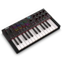 OEM ODM MPK Mini IV USBC MIDI Keyboard Controller for Beginners and Producers Compact Keys Drum Pads Knobs Pitch and Mod Wheels