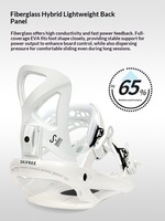 Fixations de ski Terror S1 à dégagement rapide SP pour snowboard tout-terrain, carving, glisse, snowboard freestyle, snowboard en piste et snowboard en neige sauvage, pour hommes et femmes