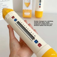 Stylo d'apprentissage des mathématiques pour enfants, outil éducatif de multiplication et de division pour les enfants de 4 à 6 ans, en plastique, unisexe