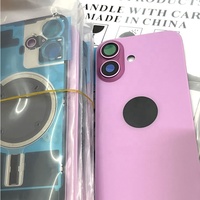 Coque arrière complète avec batterie, verre de caméra et FPC pour iPhone X XS XR 11 12 13 14 15 16 17 18 Plus Pro Max