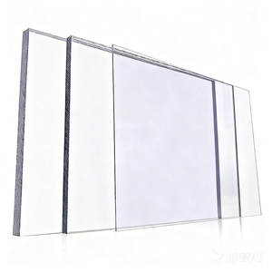Plaques rigides modernes anti-UV, feuilles de polycarbonate transparentes pliables à froid pour toitures, pour entrepôts extérieurs et hôtels - Product Image 1