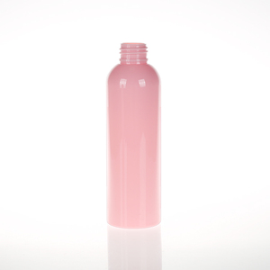 Layanan OEM pink 6oz 180ml <span class=keywords><strong>cosmo</strong></span> bulat botol PET perawatan kulit lotion pembersih kemasan dengan pompa lotion - Product Image 3