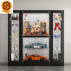 Mostrador <span class=keywords><strong>de</strong></span> Vidrio Transparente con Diseño Personalizado, Multicapa, Decorativo, para Compradores Individuales, <span class=keywords><strong>Coleccionistas</strong></span>, para Decoración del Hogar - Product Image 2