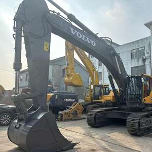 Excavadora sobre orugas usada Volvo EC480 de 49 toneladas con bomba de caja de cambios de motor y estabilidad hidráulica PLC en stock - Product Image 6