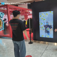 3D Kinect Juegos interactivos Sensor de movimiento Proyección de vídeo Immersive AR Game Proyector Body Motion para niños y actividades de eventos