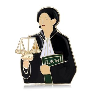 Broche de caractère professionnelle en alliage, nouvelle, élégante et simple, avec motif de goutte <span class=keywords><strong>d</strong></span>'huile, pour femme, bijou pour le quotidien et les trajets professionnels - Product Image 6