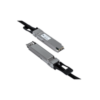 Cable de Red 5G POE Rack-to-Rack, 400G OSFP a 4x100G QSFP56 DAC, Cable de Cobre de Conexión Directa, 1m 2m 3m PVC/LSZH