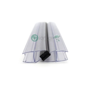 Tira de Sellado Magnética <span class=keywords><strong>para</strong></span> Puerta de Ducha, Junta de Goma Impermeable de 90/180 Grados con Imán <span class=keywords><strong>para</strong></span> Mampara de Ducha de Vidrio sin Marco - Product Image 1