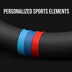 Salida <span class=keywords><strong>de</strong></span> fábrica al por mayor universal antideslizante <span class=keywords><strong>de</strong></span> seguridad <span class=keywords><strong>de</strong></span> <span class=keywords><strong>cuero</strong></span> suave cubierta del <span class=keywords><strong>volante</strong></span> del coche para Tesla modelo S - Product Image 3