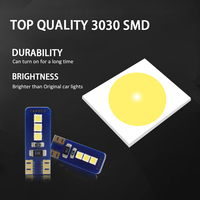 Nouveau Style T10 LED 3030 Auto Ampoule T10 Canbus 6smd 3030 Lumière Intérieure Pour Voiture Licence Lumière