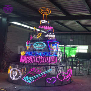 Creative Waterproof <b>LED</b> Christmas <b>Tree</b> <b>Light</b> Holiday Landscape for Garden Plaza Park Mall Street Festival Display for Sale - Product Image 5