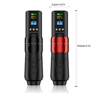 Chuyên nghiệp kép pin không dây Tattoo <span class=keywords><strong>Machine</strong></span> Set hoàn toàn ROTARY nghệ thuật cơ thể kit mới và vĩnh viễn - Product Image 3