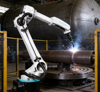 Robot de soudage TIG à arc argon Xarp à 6 axes, capacité de charge de 10 kg à 20 kg, robot de soudage automatique pour tôles et tuyaux