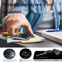 Protecteur d'écran de téléphone portable 9H verre trempé transparent pour Samsung Galaxy A04 A14 A24 A54 4G 5G sans bulles anti-rayures