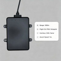 Yteq UHK1000 Radar d'altitude UAV 1000m pour drone de sauvetage incendie, capteur de hauteur à ondes millimétriques, interfaces PX4 Ardupilot CAN/UART embarquées