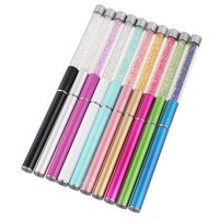 Brosse à cils en strass pour applicateur de mascara réutilisable, peigne à sourcils, brosse à extensions de cils, outil de maquillage