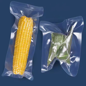 Sacs de scellage <span class=keywords><strong>sous</strong></span> <span class=keywords><strong>vide</strong></span> en relief texturés transparents/noirs emballage PET/PE de qualité alimentaire pour le riz autres aliments économiseur de nourriture en plastique - Product Image 2