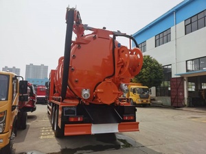 1SUZU GIGA Heavy 6x4 Euro 6 Diesel Sewage <b>Suction</b> Truck 20cbm High Pressure Vacuum <b>Pump</b> Fecal Septic Tanker - Product Image 3