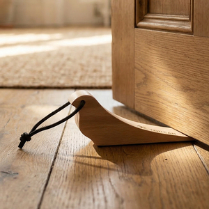 Ensemble de 3 cale-portes décoratives en bois en forme d'oiseau, en bois d'acacia et de hêtre, pour la sécurité à la maison et au <span class=keywords><strong>bureau</strong></span> - Product Image 1