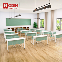 MINYI ALBA Chaise de bureau scolaire, table de formation et chaise, table et chaise d'école, chaise en plastique moderne pour université, vente en gros