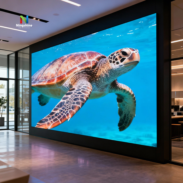Front Maintenance Full Color 4K HDR10+ 600 Nits COB LED Display Screen with 5-Year Warranty