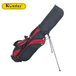 KONDAY Drop shipping golf stand çantası hafif 7 ''taşıma çantası 5 yollu polyester golf stand çantası stokta