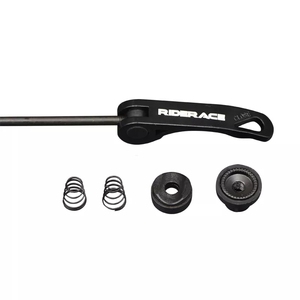 RIDERACE  <span class=keywords><strong>Axe</strong></span> <span class=keywords><strong>de</strong></span> <span class=keywords><strong>roue</strong></span> <span class=keywords><strong>de</strong></span> vélo <span class=keywords><strong>de</strong></span> route <span class=keywords><strong>VTT</strong></span>, broches avant et arrière à dégagement rapide QR pour le cyclisme, levier <span class=keywords><strong>de</strong></span> clip, <span class=keywords><strong>axe</strong></span> 145/185 mm - Product Image 3
