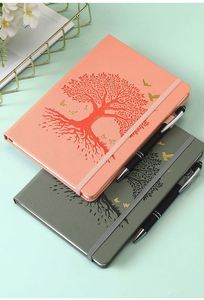 A5 PU Notebook Hardcover Elastic Band High Quality <b>Paper</b> Pocket Diary Enterprise Customized LOGO Business Gift - Product Image 3