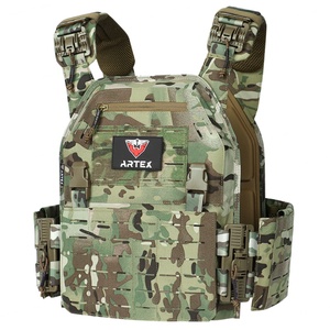 Chaleco Táctico AV-8123-1, Poliéster 1000D, Portaplacas de Liberación Rápida, para Entrenamiento al Aire Libre, Impermeable, Molle - Product Image 4