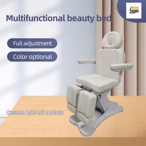 Silla de pedicura eléctrica de nuevo diseño para examen médico y Spa, cama de belleza de 2-5 motores con pata dividida para masaje, muebles de Spa - Product Image 6